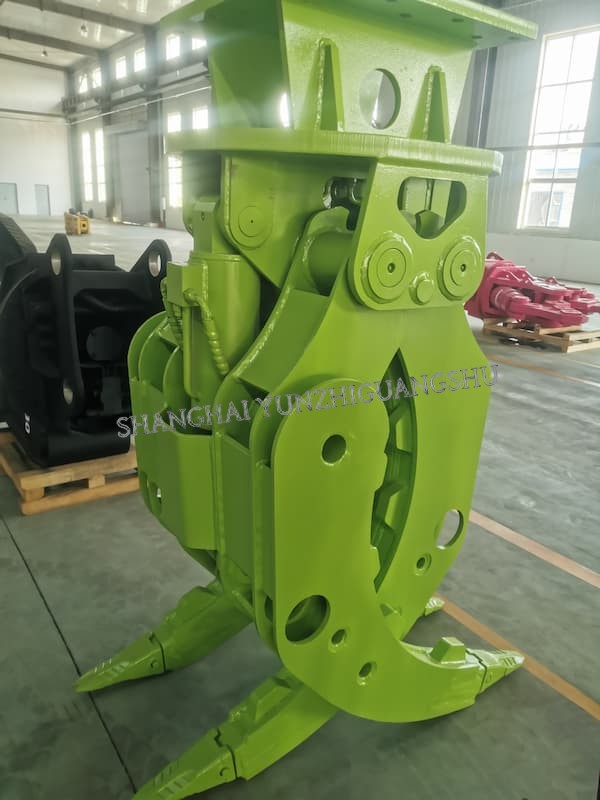 rotary grapple JS60A hydraulic grapple JS60A for 6-9ton excavator