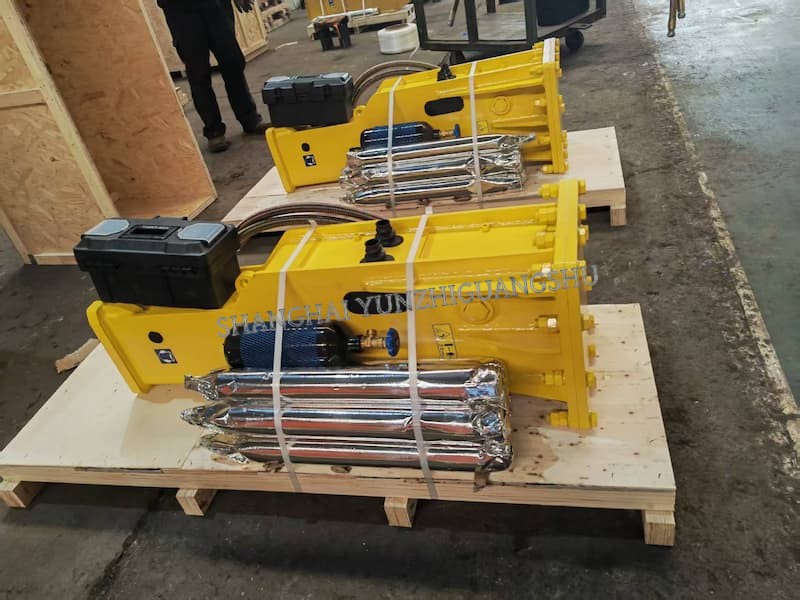 hydraulic hammer JSB200 top type hydraulic breaker JSB200 top type for 0.8-1.5ton excavator
