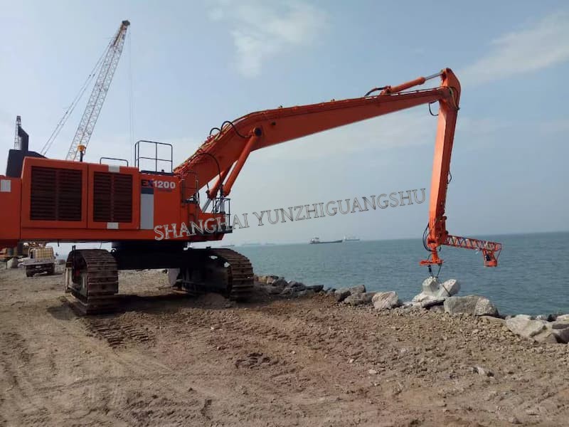 extended arm & boom long reach arm & boom BOY22 for 22ton excavator