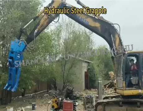 Hydraulic Steel Grapple